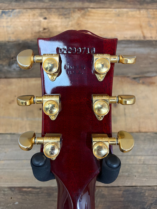 Second Hand 2009 Gibson Custom Shop ES 355, Cherry Red, Gold Bigbys & Hardware w/OHSC & COA