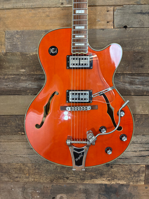 Second Hand Epiphone Emperor Swingster Hollow Body - Orange
