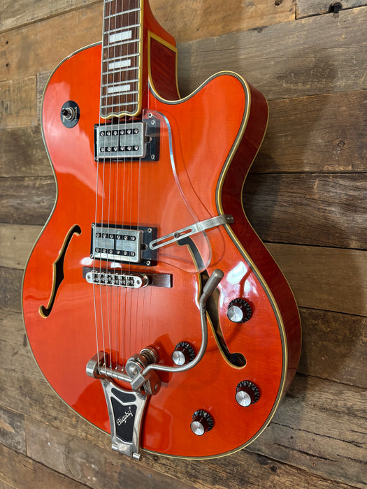 Second Hand Epiphone Emperor Swingster Hollow Body - Orange