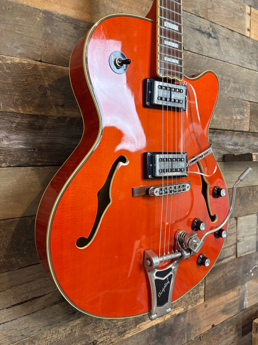 Second Hand Epiphone Emperor Swingster Hollow Body - Orange