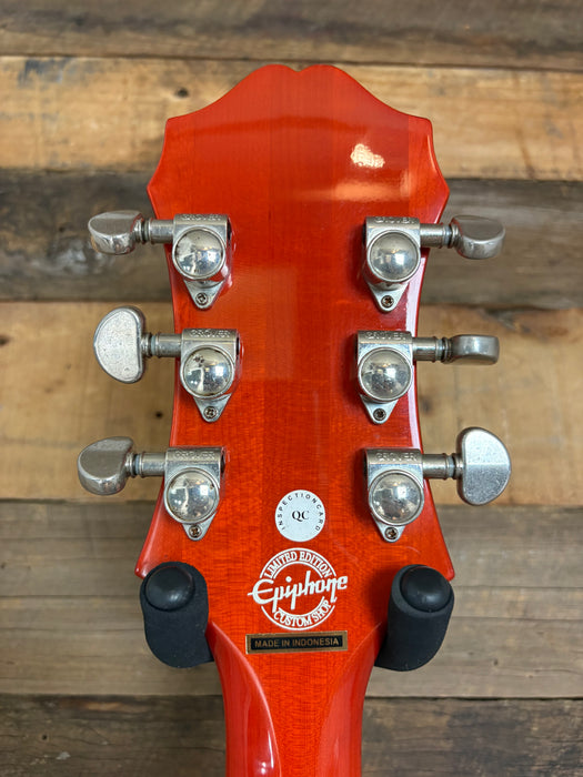 Second Hand Epiphone Emperor Swingster Hollow Body - Orange