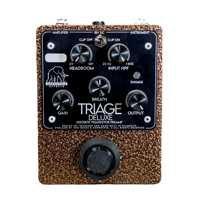 Horrothia Effects Triage Deluxe Germanium Preamp