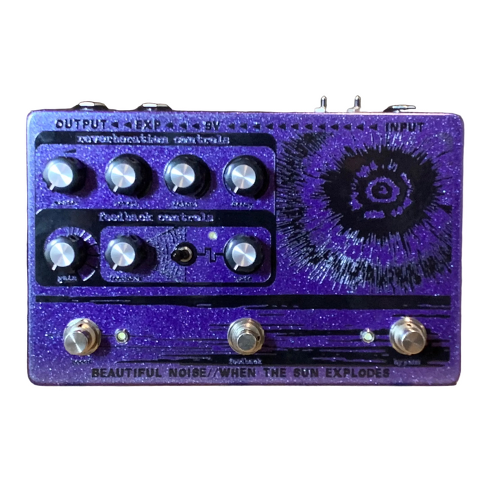 Beautiful Noise Effects When the Sun Explodes *PURPLE*