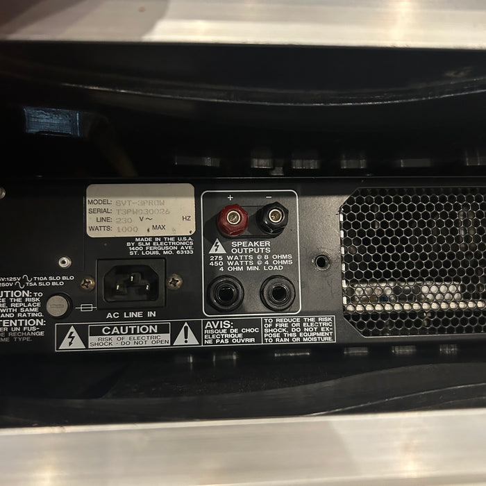 Second Hand Ampeg SVT3 PRO (late 90s) with Gator Case