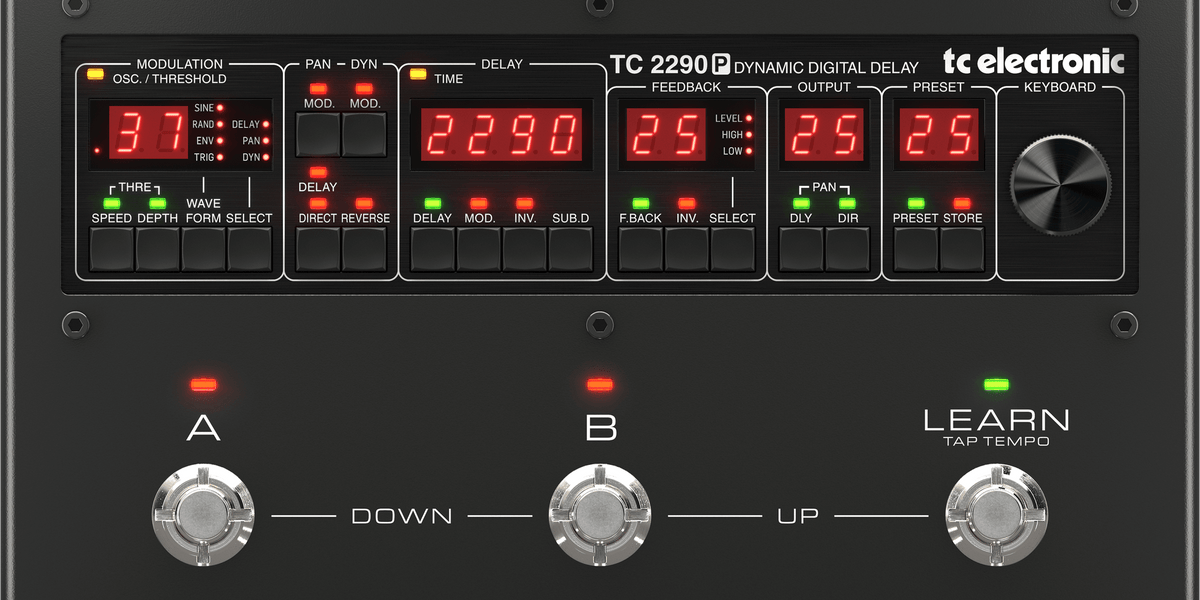 TC Electronic 2290 P DYNAMIC DIGITAL DELAY — Pedal Empire