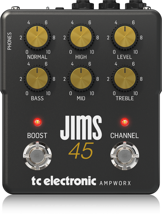 TC Electronic Ampworx JIMS 45 DUAL-CHANNEL GUITAR PREAMP