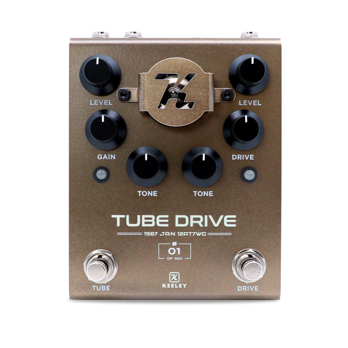 Keeley TUBE DRIVE Limited Edition - 1987 JAN 12AT7WC Tube Driven Overdrive