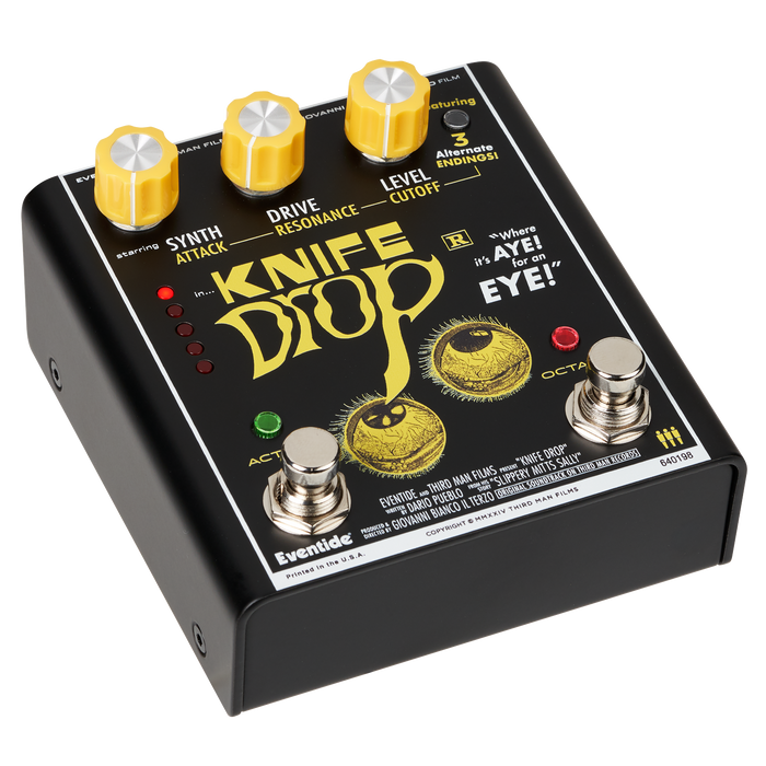 Eventide + 3rd Man Hardware Knife Drop: Sub-Octave Fuzz , Analog Synth Terror
