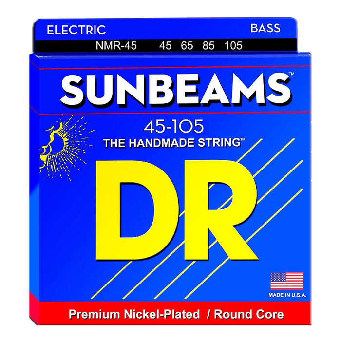 DR Strings Sunbeam Nickel Plated Medium 45-105 Bass Strings