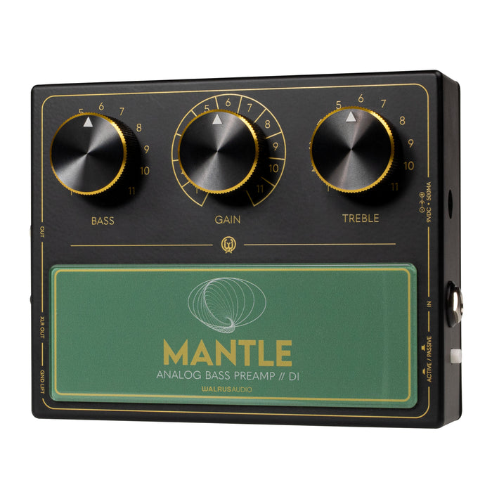 Walrus Audio Mantle - Analog Bass Preamp/DI