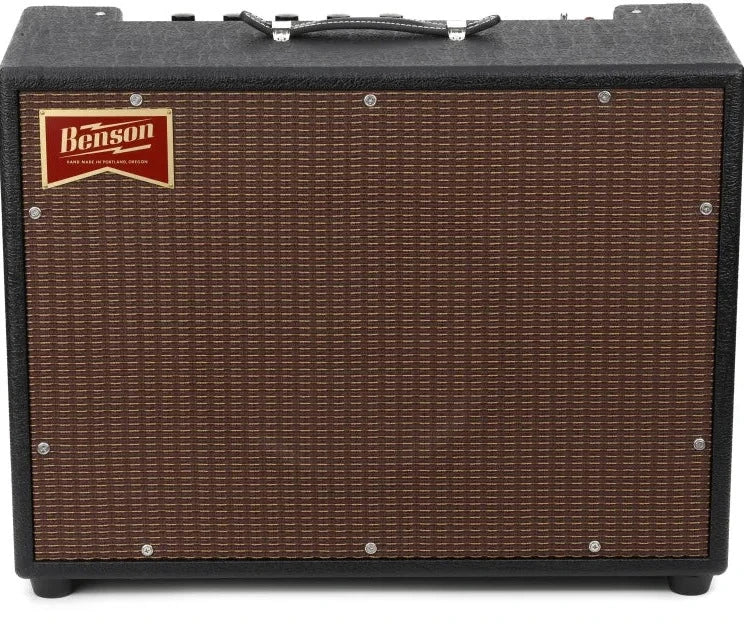 Benson Amps Monarch Reverb Plus Combo - Black with oxblood