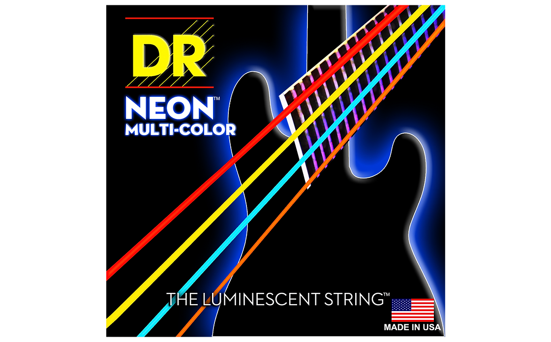 DR Strings HI-DEF Neon Bass Strings
