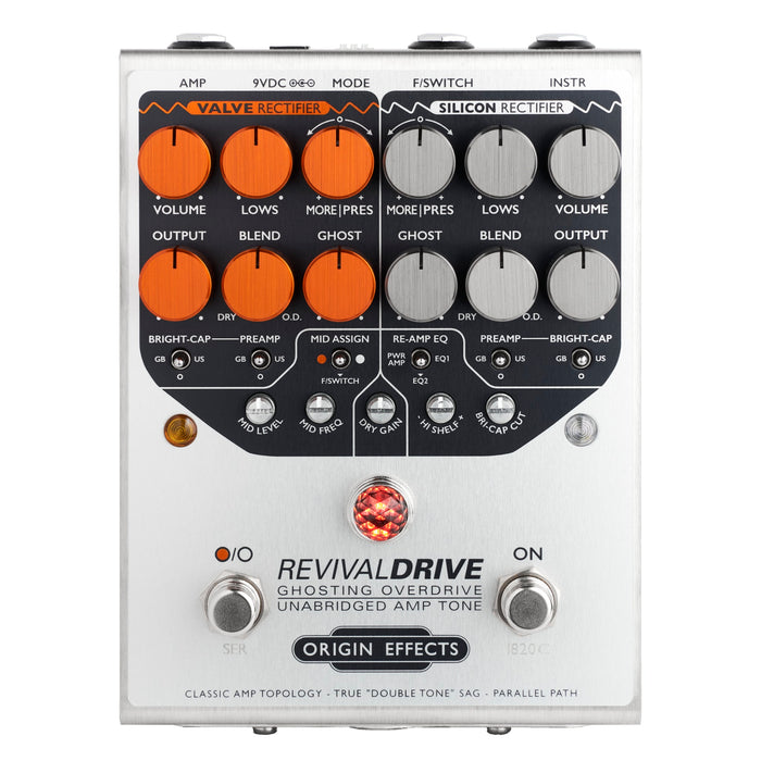 Origin Effects RevivalDRIVE CUSTOM and FOOTSWITCH Bundle