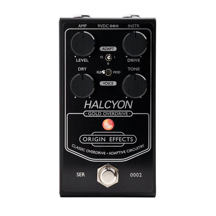 Origin Effects - Halcyon Gold Overdrive **BLACK EDITION**
