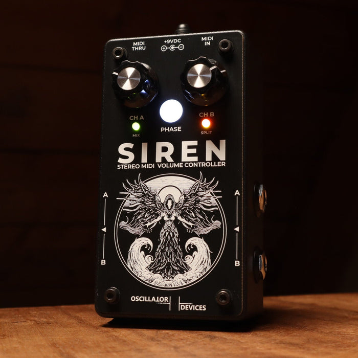 Oscillator Devices SIREN – Stereo MIDI Volume Controller
