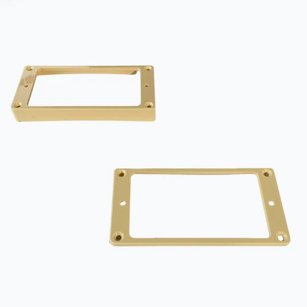 Allparts - CURVED NECK AND BRIDGE HUMBUCKING PICKUP RING SET - CREAM