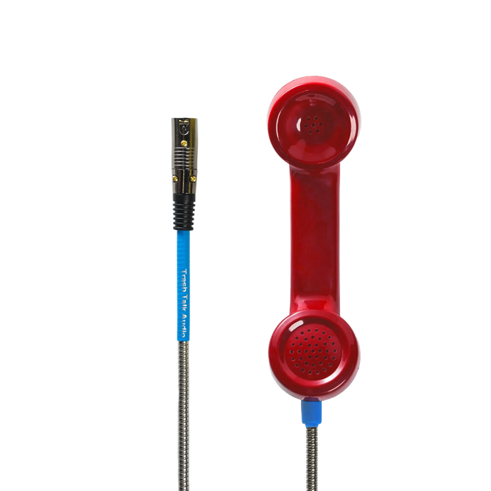 Trash Talk Audio Payphone Microphone (Red)