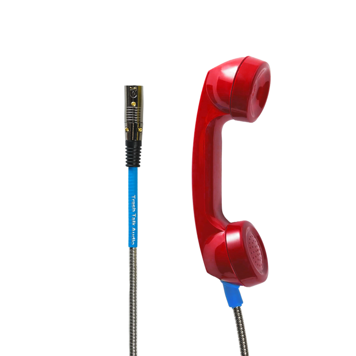 Trash Talk Audio Payphone Microphone (Red)