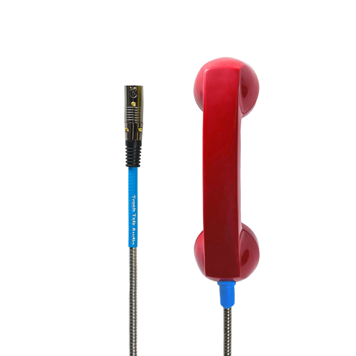Trash Talk Audio Payphone Microphone (Red)