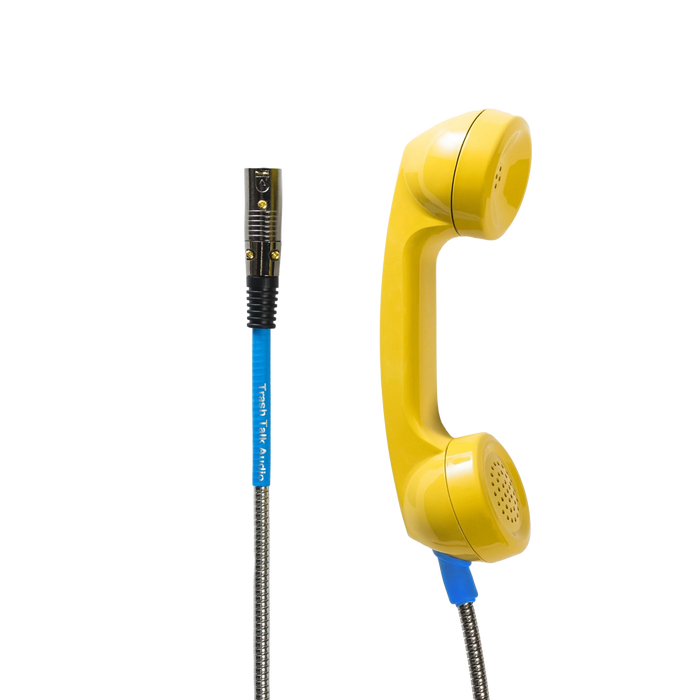 Trash Talk Audio Payphone Microphone (Yellow)