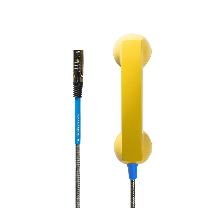 Trash Talk Audio Payphone Microphone (Yellow)