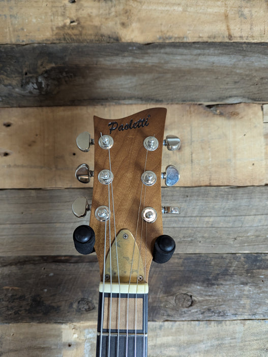 Second Hand Paoletti guitars - 500 Lounge HH Heavy Black