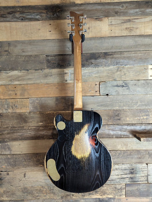 Second Hand Paoletti guitars - 500 Lounge HH Heavy Black