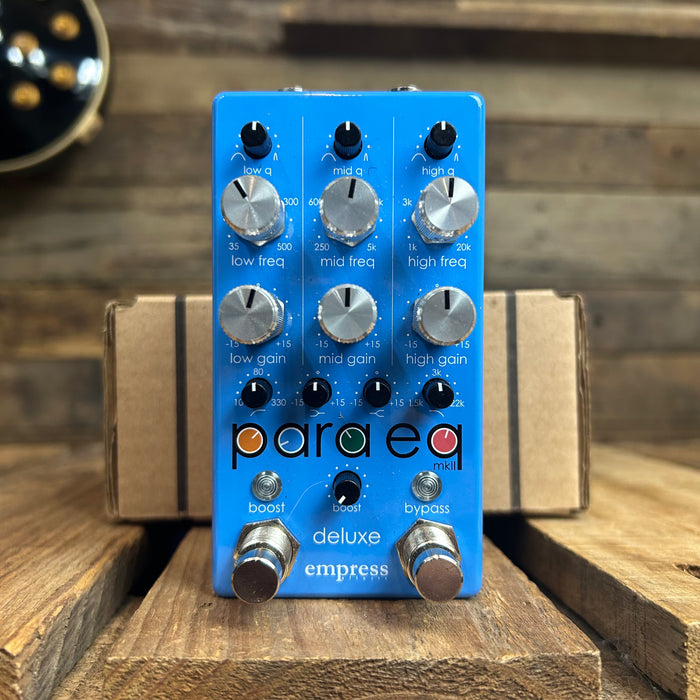 Second Hand EMPRESS EFFECTS PARA EQ DELUXE MKII with original box