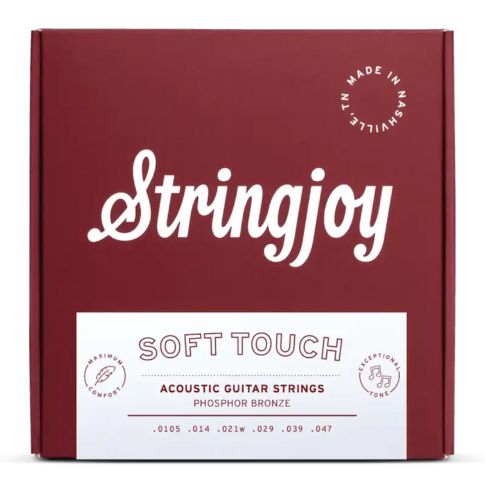 Stringjoy Naturals - Acoustic SOFT TOUCH Gauge 10.5-47