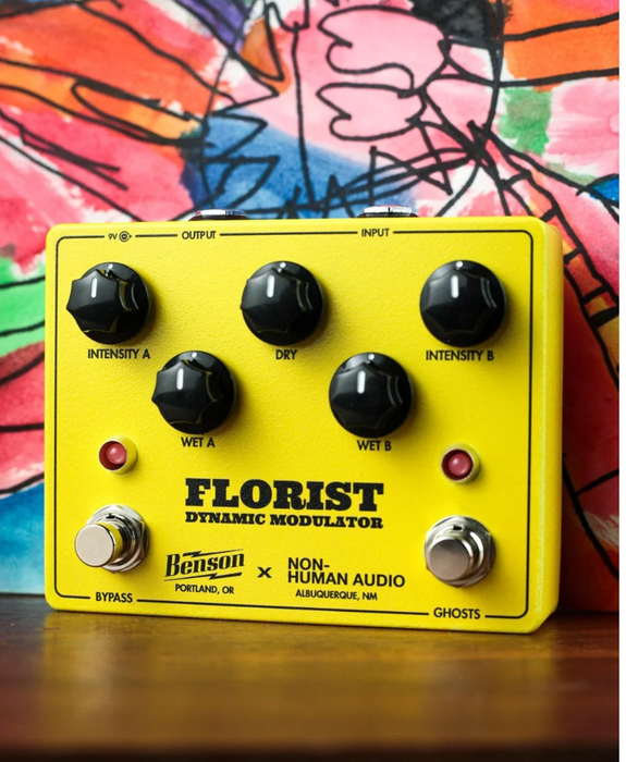 Benson Amplifiers x Non-Human Audio Florist - Limited Yellow