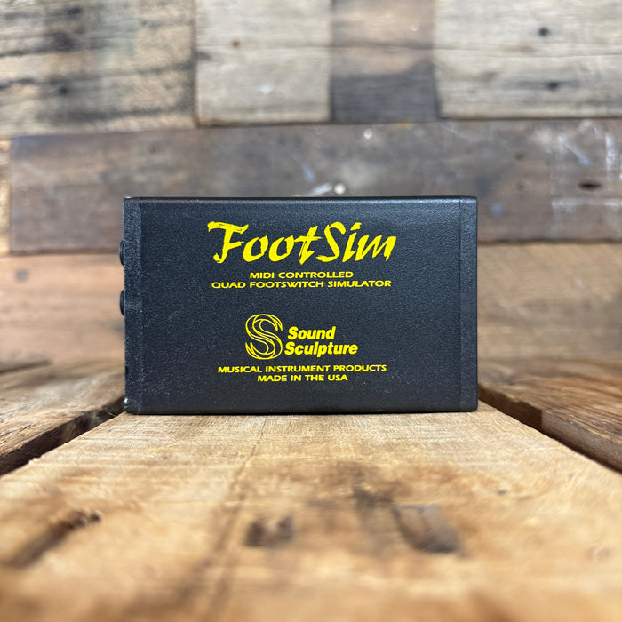 Second Hand Sound Scultpure Foot Sim