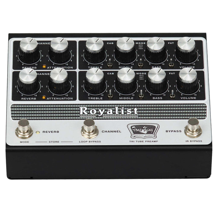 TONE KING ROYALIST TUBE PREAMP PEDAL - PRE ORDER!
