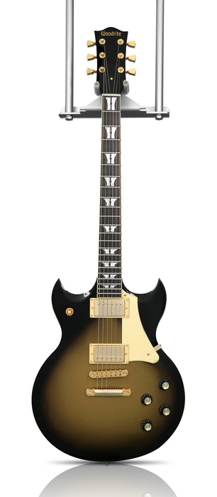 Woodrite Guitars Warlord Goldburst w/hardcase
