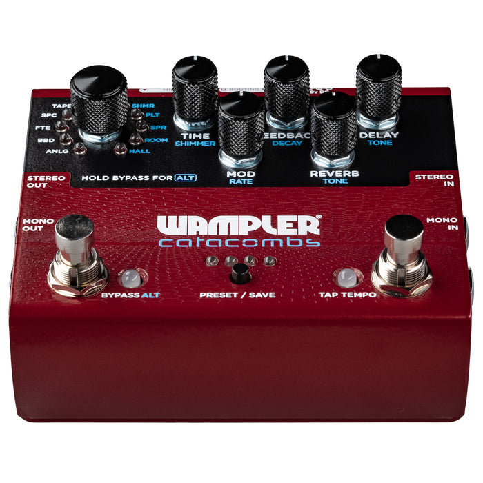 Wampler Catacombs Reverb and Delay
