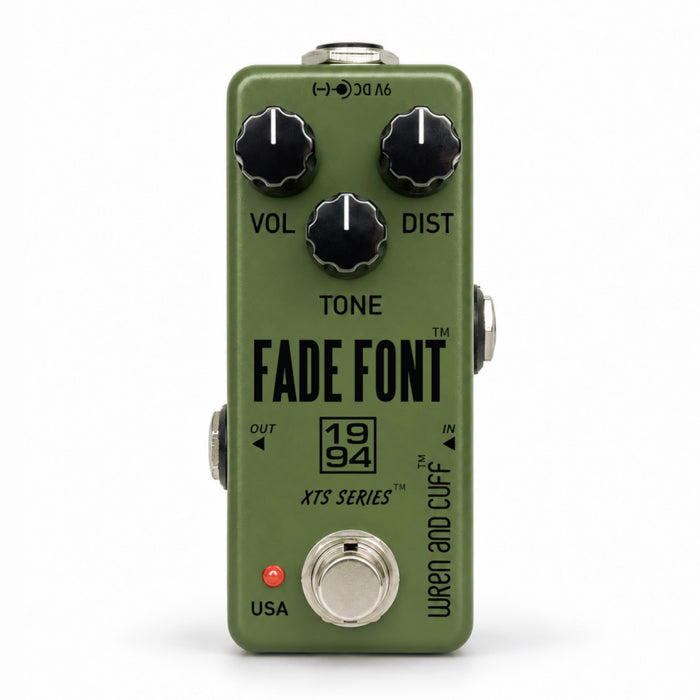 Wren and Cuff XTS Fade Font '94