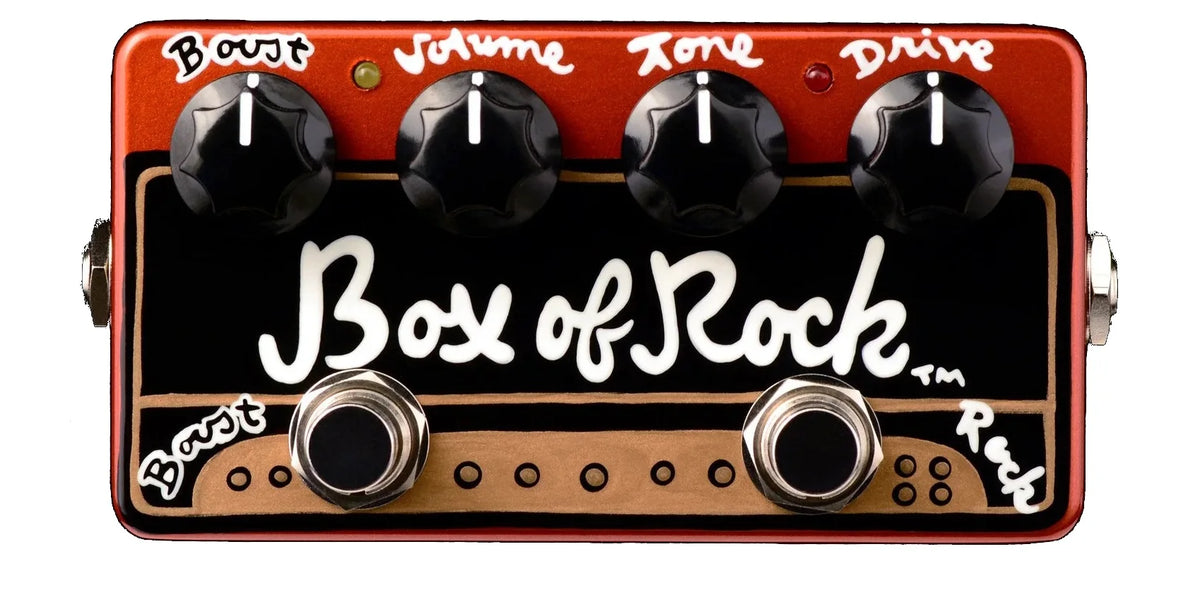 box of rock pedal ZVEX Box Of Rock Hand Painted USA — Pedal Empire