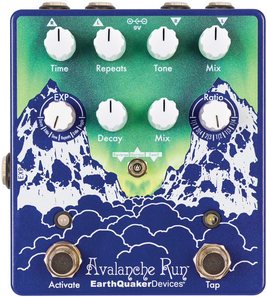 Earthquaker Devices Avalanche Run V2 **AURORA BOREALIS** — Pedal 