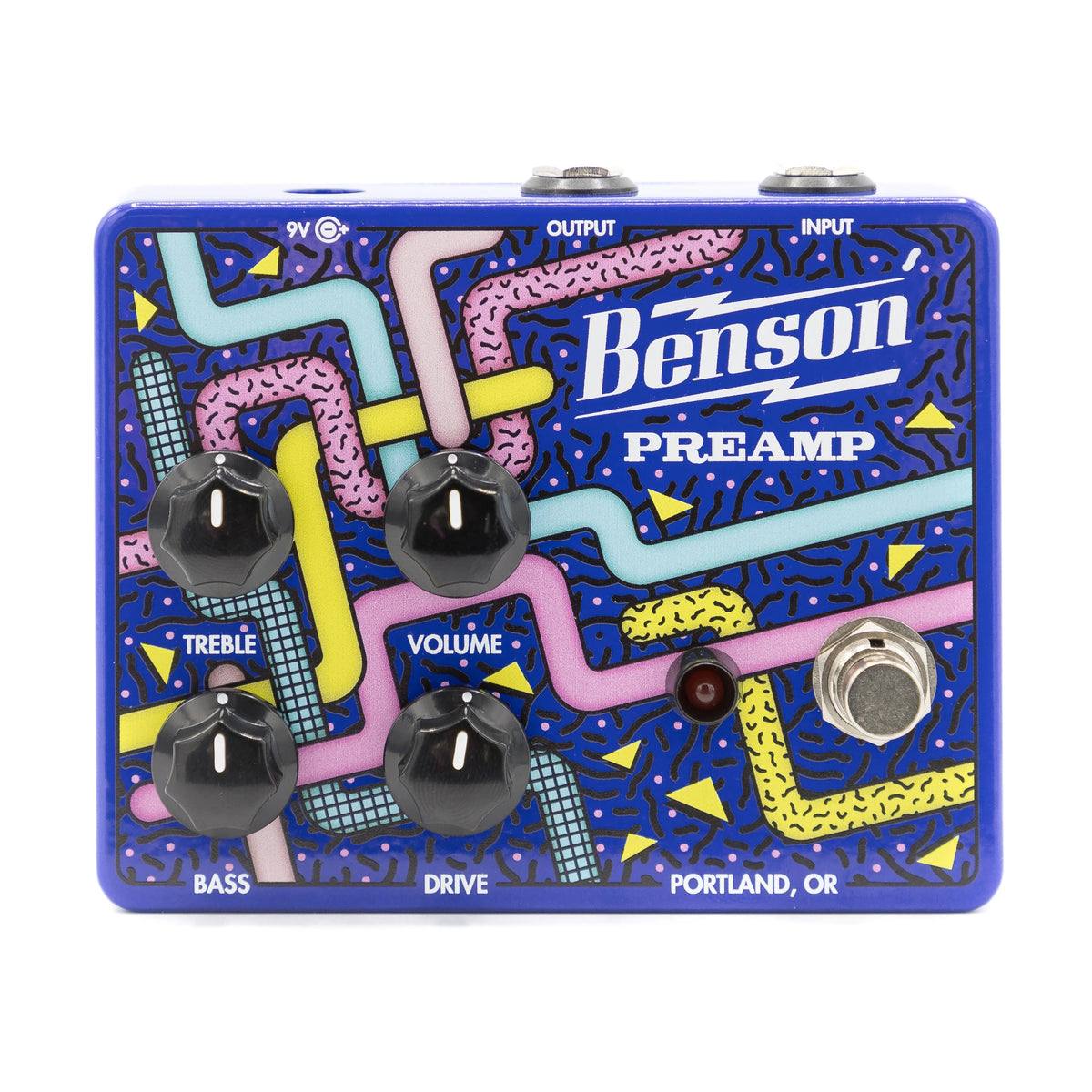 Benson Amps PREAMP - Complicated Pattern 'Dan Flashes' Limited