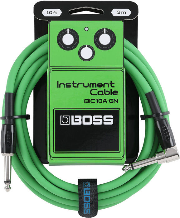 Boss 10ft Instrument Cables - Compact Colour Series