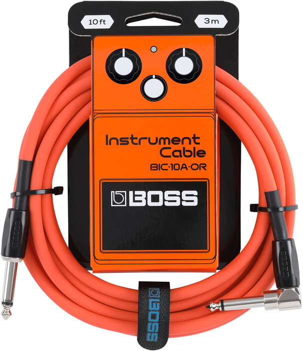 Boss 10ft Instrument Cables - Compact Colour Series