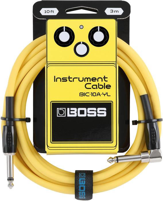 Boss 10ft Instrument Cables - Compact Colour Series