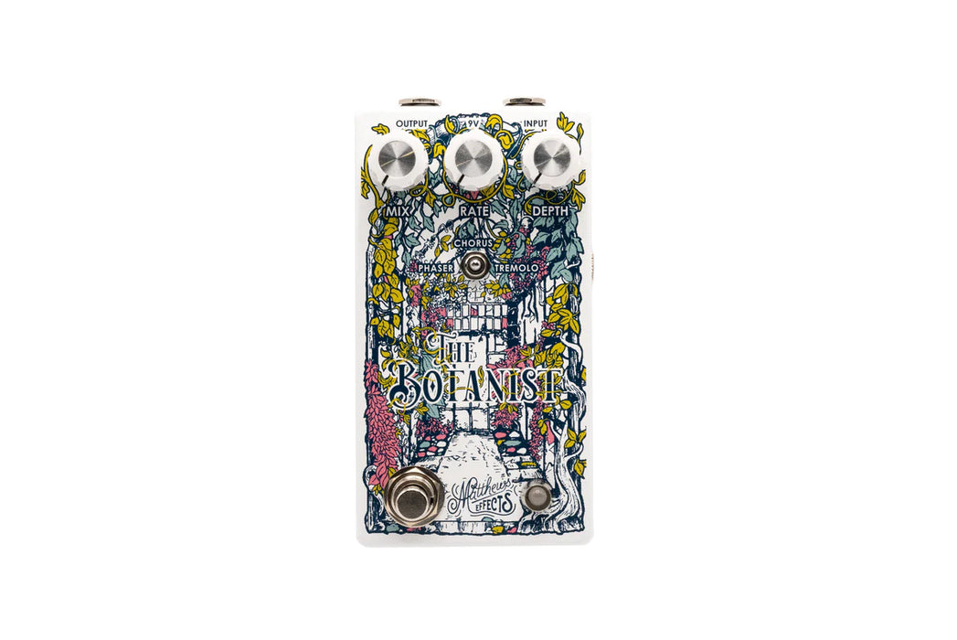 Matthews Effects The Botanist Phaser, Chorus, Harmonic Tremolo Pedal