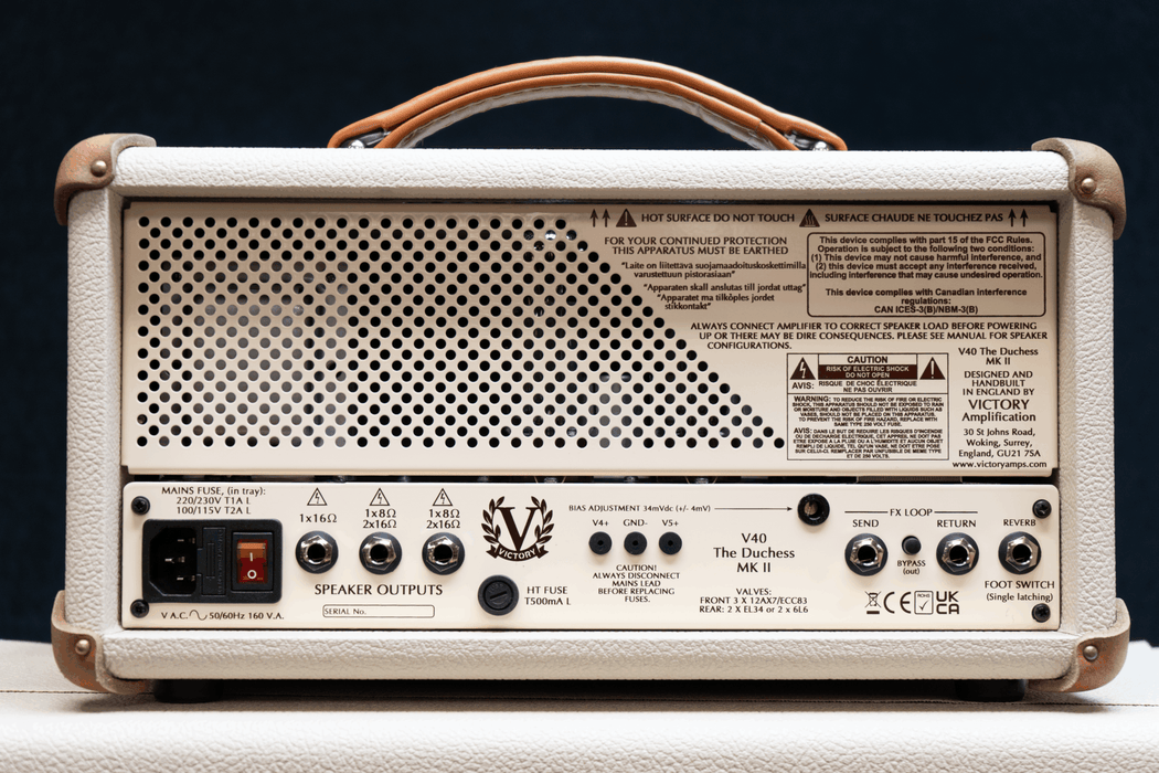 Victory Amplification V40 The Duchess MKII Compact Head