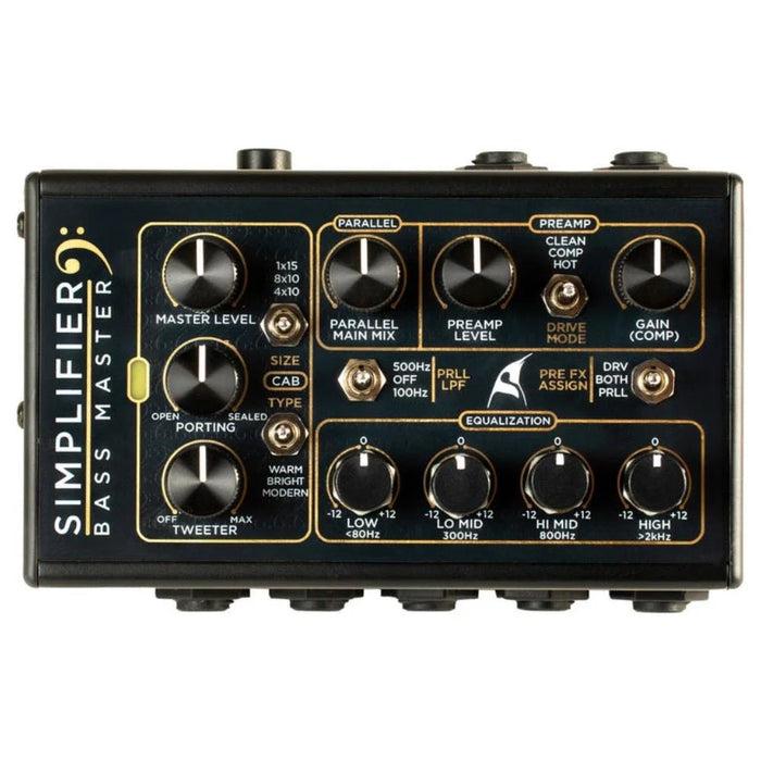DSM & Humboldt Simplifier Bass Master - Bass Preamp, Cabinet DSM & Humboldt Simplifier Bass Master - Bass Preamp, Cabinet