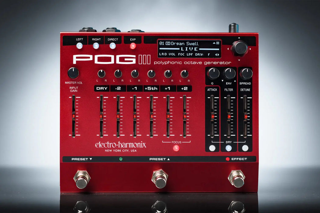 Electro Harmonix POG3 POLYPHONIC OCTAVE GENERATOR
