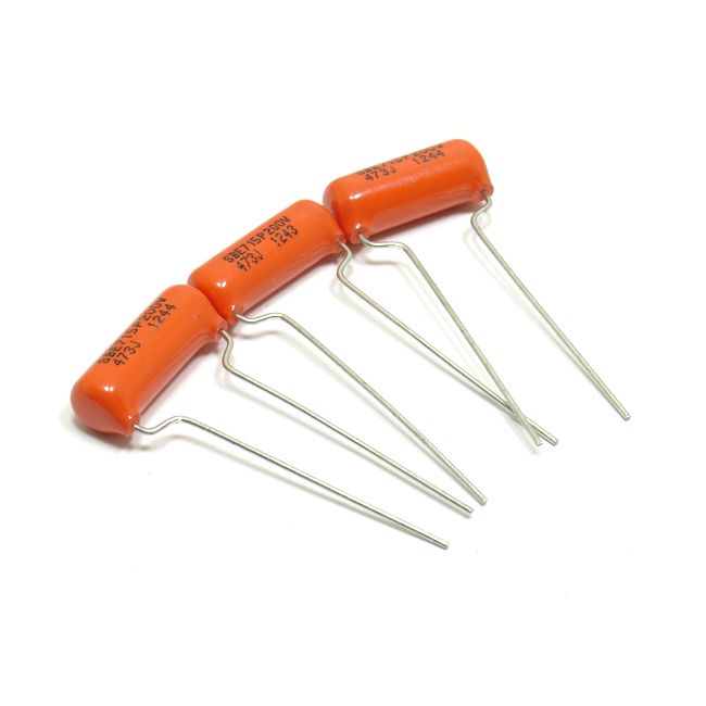 Allparts - Sprague .047mfd Orange Drop Cap - Pack of 3