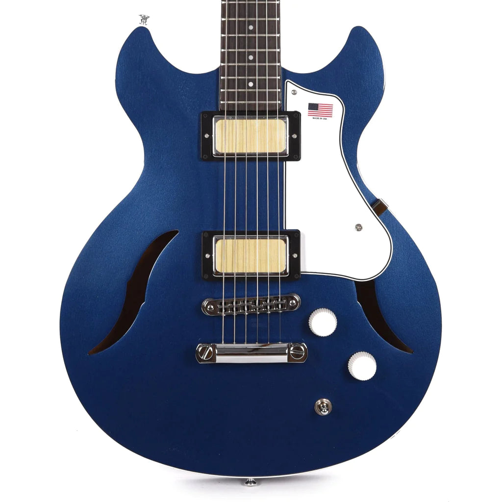 Harmony Guitars Comet (inc. MONO case) Midnight Blue — Pedal Empire