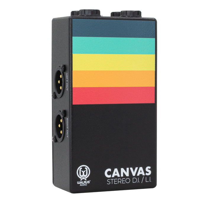 Walrus Audio Canvas: STEREO Dual Line Isolator/DI - NEW UPDATED VERSION!