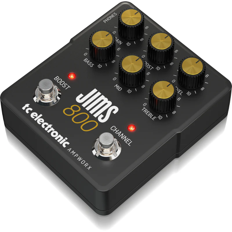 TC Electronic JIMS 800 PREAMP　ampworx TC Electronic JIMS 800 Dual Channel Guitar Preamp Pedal — Pedal Empire