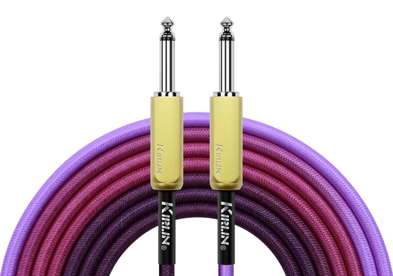 Kirlin 10ft Gradient Instrument Cable (Purple)